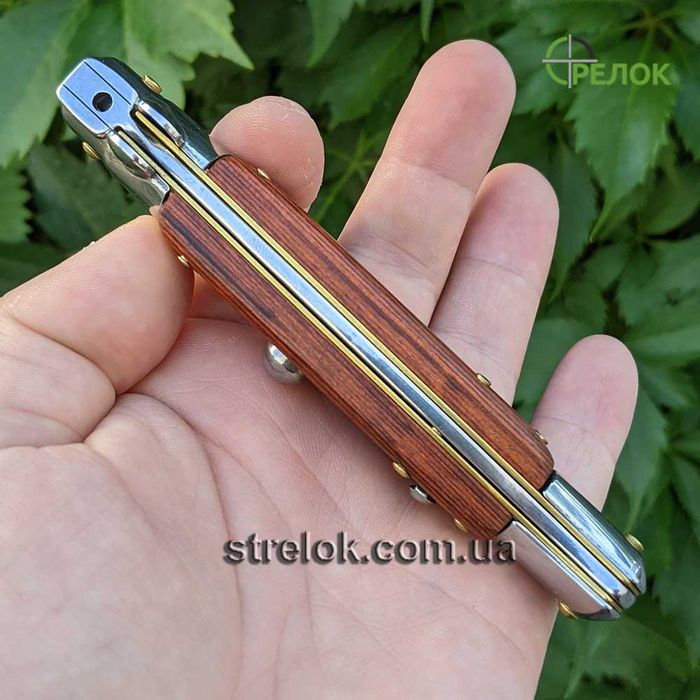 Нож выкидной СТИЛЕТ wood version