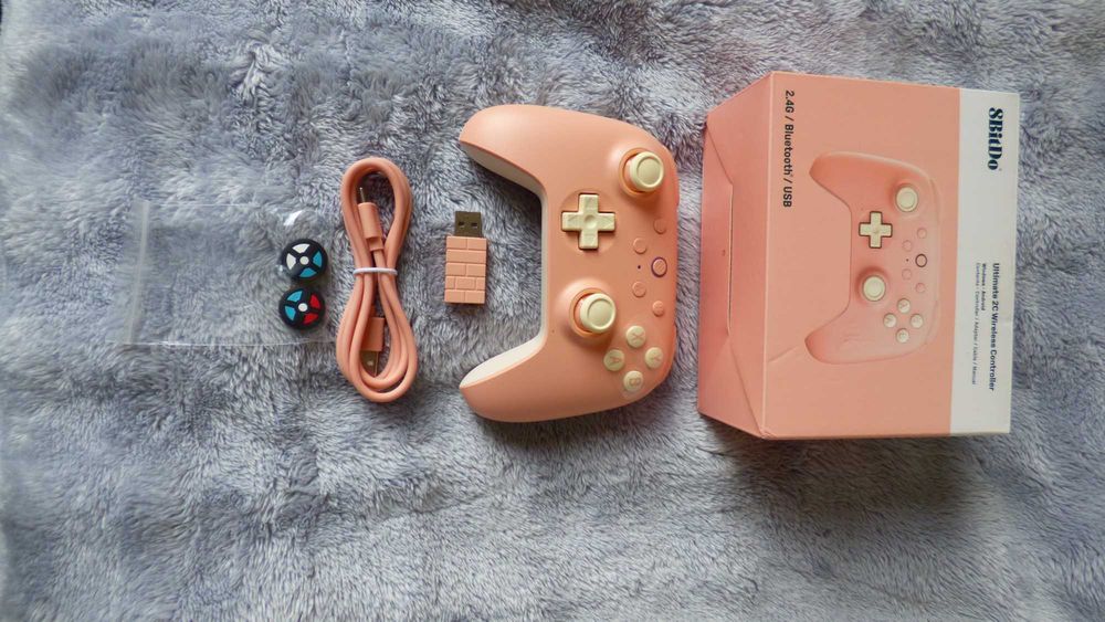8BitDo Ultimate 2C 2.4G 1350  і  2шт м'ятний  і синій 1050  1 шт   з ЄС