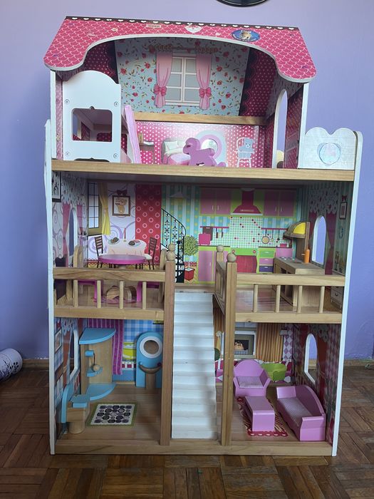 Domek dla lalek dla dziewczynek