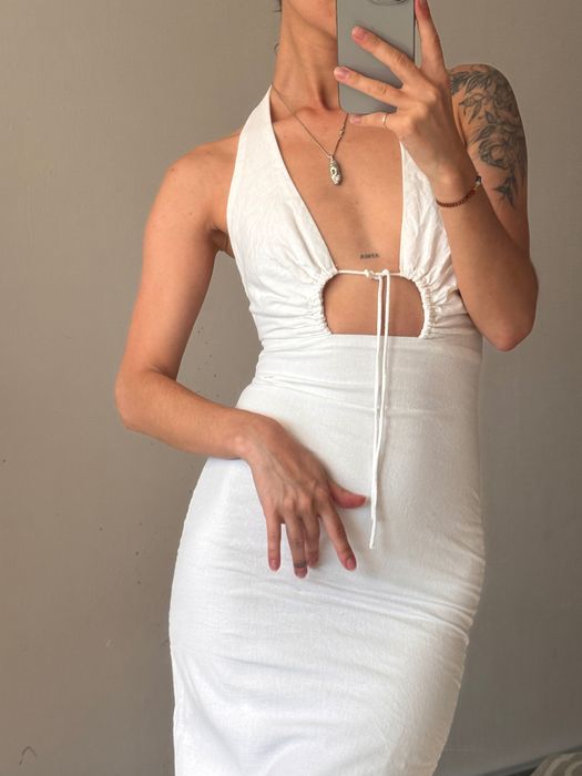 Лляне плаття ZARA