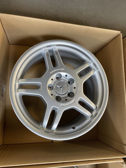 Felgi Mercedes AMG 17 cali c klasa clk slk c32 c36 5x112 7,5 i 8,5 org