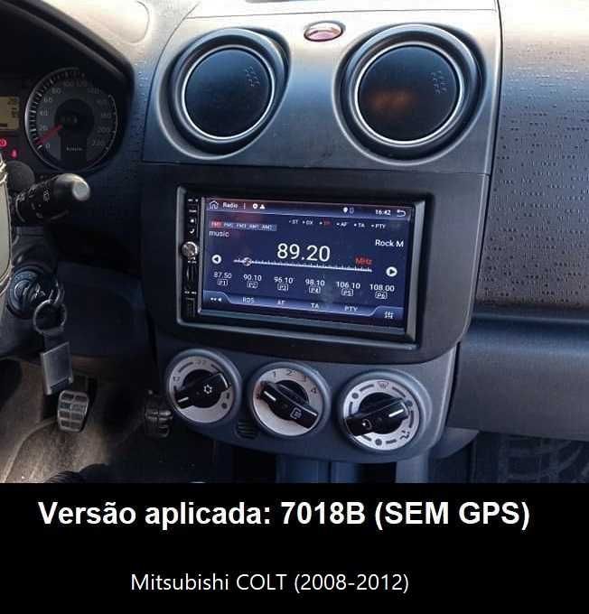 (NOVO) Rádio 2DIN • Mitsubishi COLT (2004 a 2012) • Android Z30 4+64GB