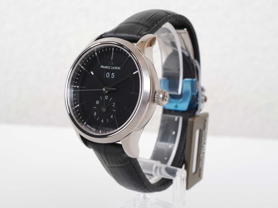 Maurice Lacroix Les Classiques Date Grande Date GMT 40mm New!