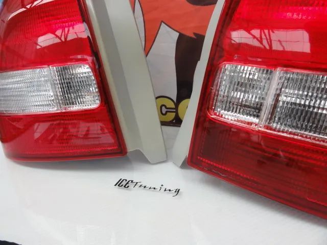 Faróis / farolins traseiros para Honda Civic EK, EJ 96-01 3 portas Vermelho / branco (red/white) EK9 Look