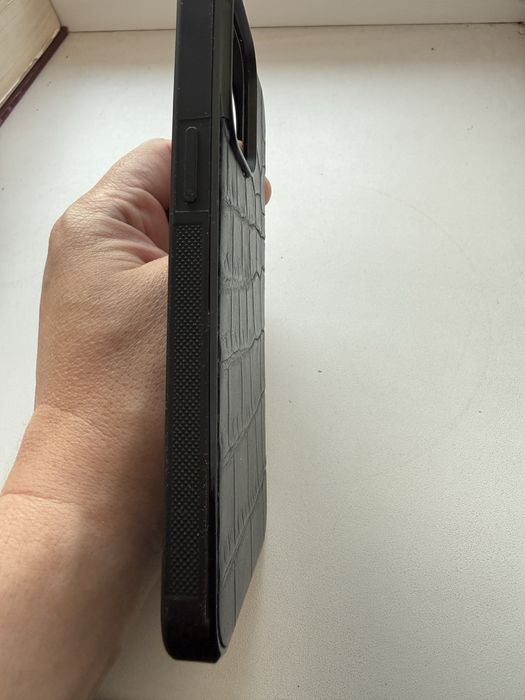 Чохол для iphone 14 pro max натуральна шкіра крокодила
