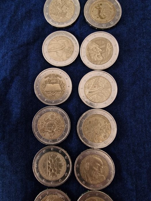 Moedas de 2€ Edições Especiais França