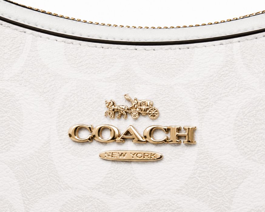 Сумка Coach біла