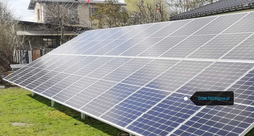 Fotowoltaika instalacje PV, montaż, dach, grunt, magazyny energii