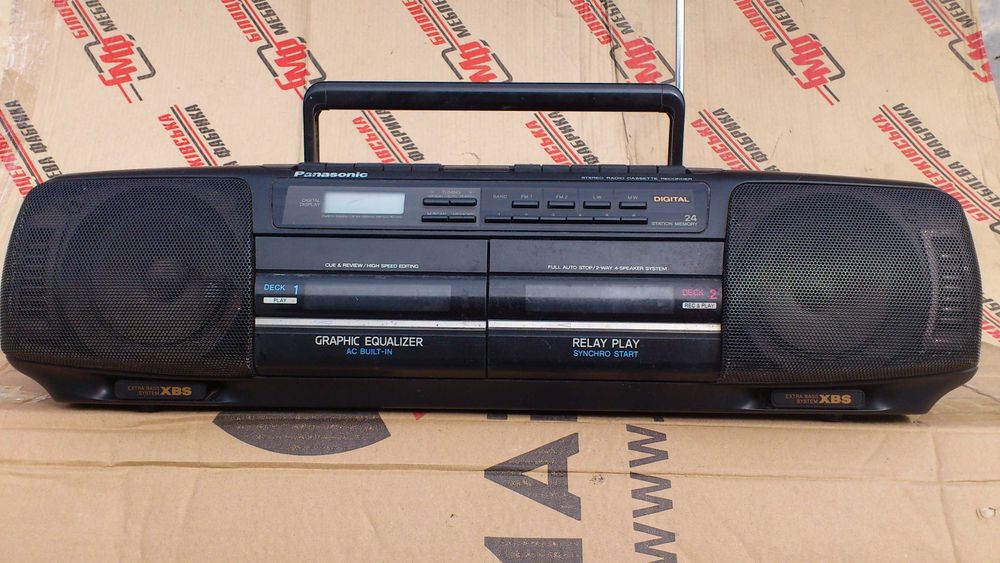 Магнитофон PANASONIC RX-FT600. Сингапур.Редкая модель Б/У.