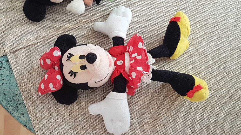 Zestaw pluszaki myszki Miki i Minnie