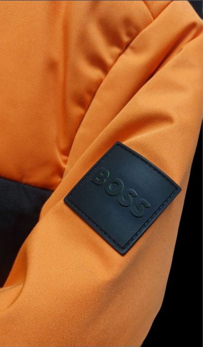 Hugo Boss nowa kurtka puchowa męska hydroforowa z kapturem r. L