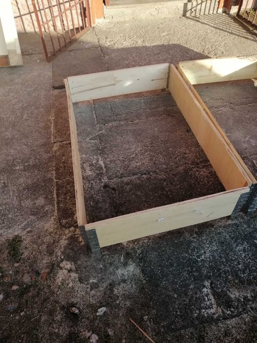 Ramka, rabatka wzniesiona, skladana, nadstawka