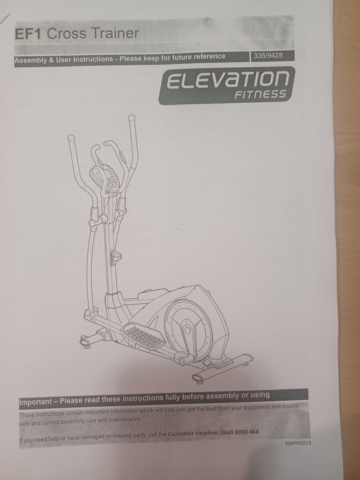 Orbitrek magnetyczny Elevation Fitness