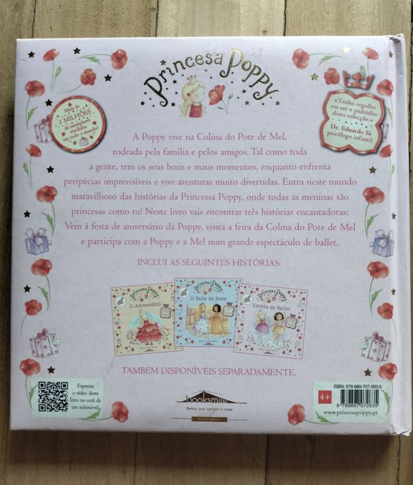 Livros da coleção "Princesa Poppy" (capa dura)