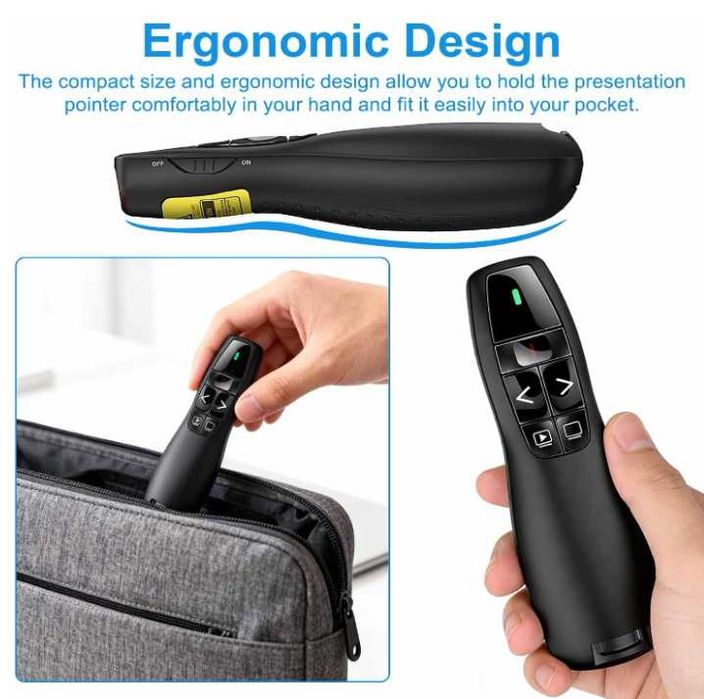 Apontador Presenter Passa Slides Power Point PPT WIFI