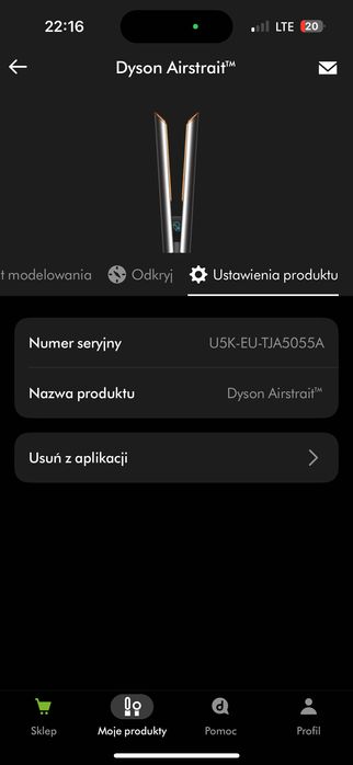 Dyson Airstrait aeroprostownica