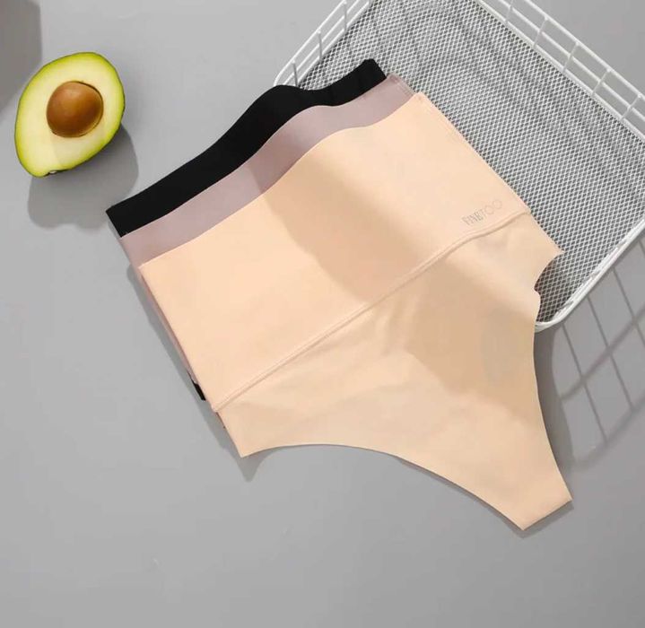 Утягуючі стрінги бежеві та чорні, безшовні