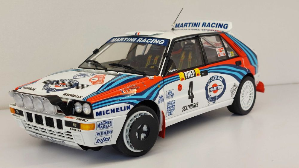 Lancia Delta HF Integrale Rally Monte Carlo Kyosho 1:18