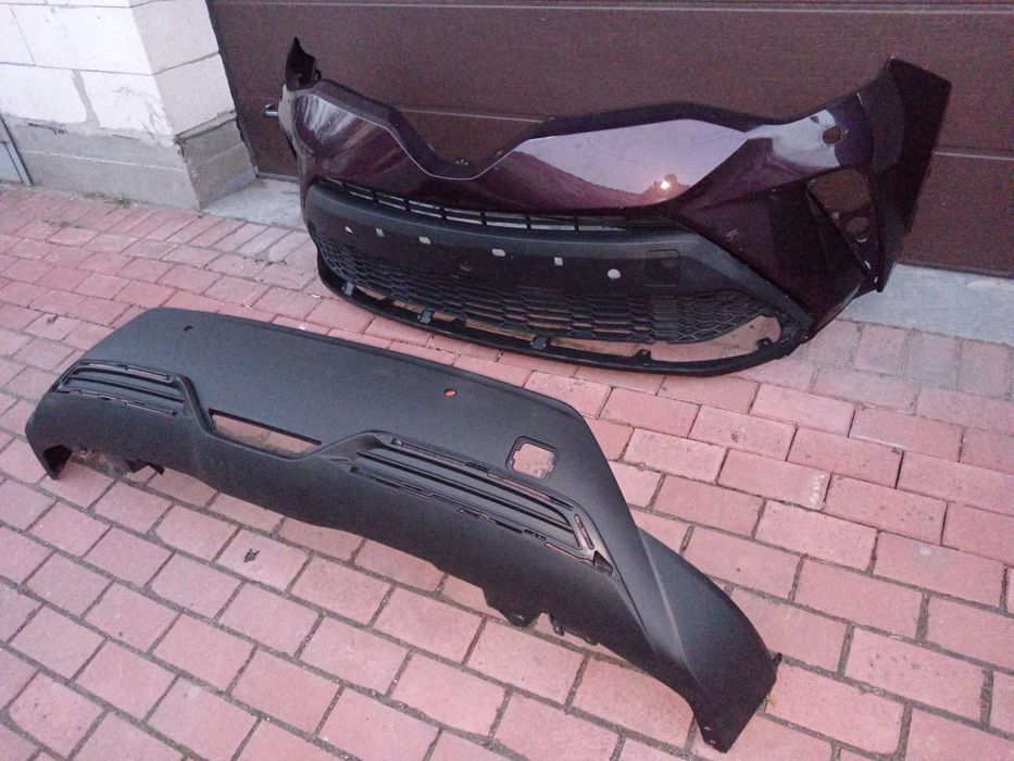 Тойота CH-R бампер передний, накладка переднего,заднего бампера СЧР