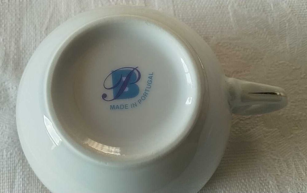Serviço de Chá Fpb - Fábrica de Porcelanas da Batalha
