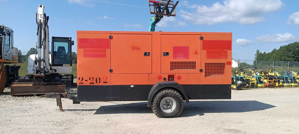 Agregat Prądotwórczy GESAN DVR 150 / 152 kva / Atlas Copco Volvo