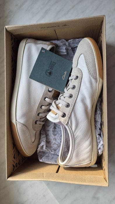 кросівки-кеди Clarks вживані шкіряні 42р