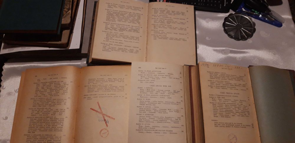 Dzieje Kultury Polskiej, T. 1-4 - Kraków 1930/1 opr.,bdb stan