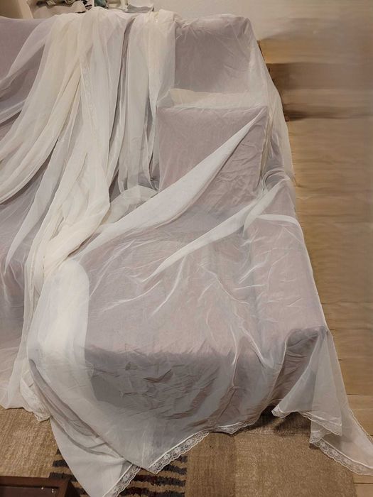 Mosquiteiro + suporte para berço