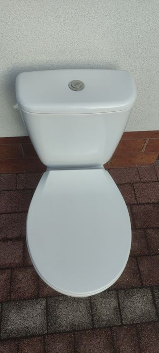 WC kompakt biały