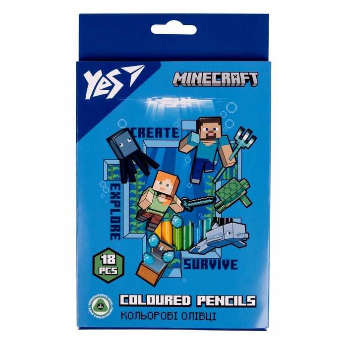 Шкільні Канцтовари з Minecraft