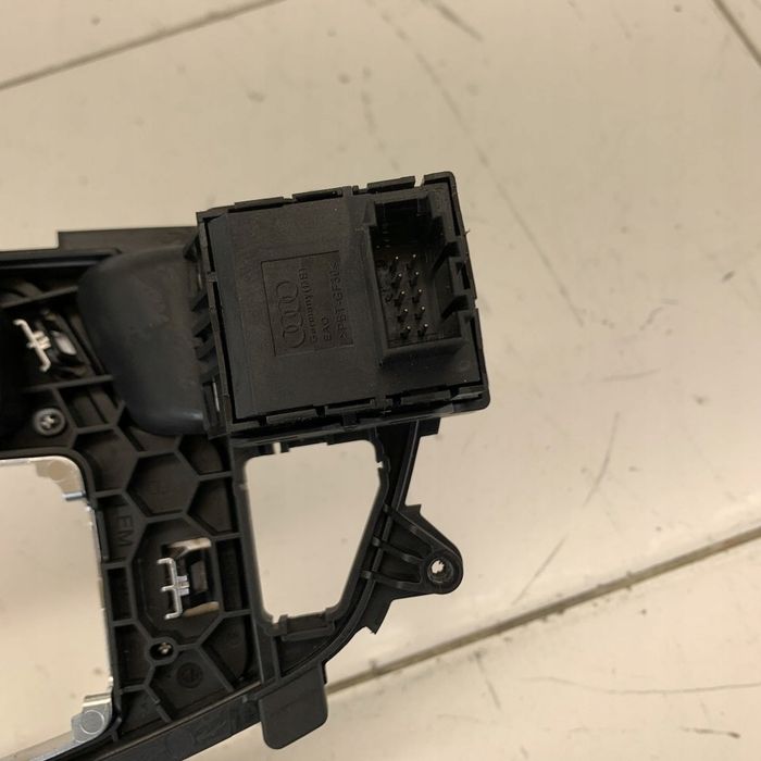 Gałka Zmiany Biegów Skóra Mieszek Dekor Ramka Komplet Audi Sq7 Q7 4M 18R