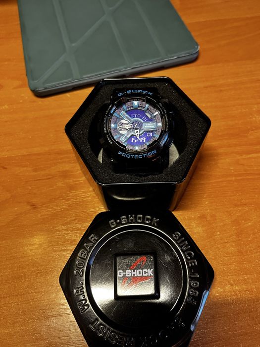чоловічий годинник Casio G-Shock GA-110HC-1AER.