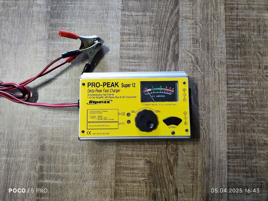 Зарядний пристрій Ripmax Pro Peak Super 12 Rc 1/10