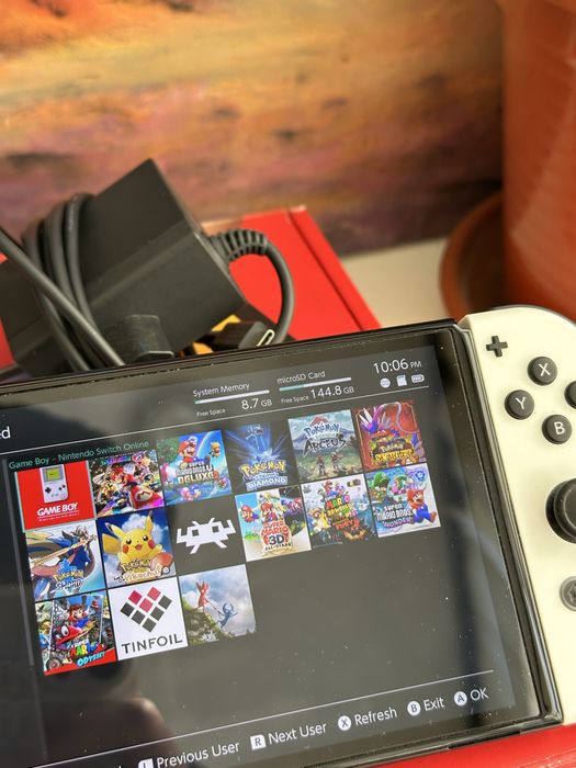 Nintendo Switch OLED Desbloqueada