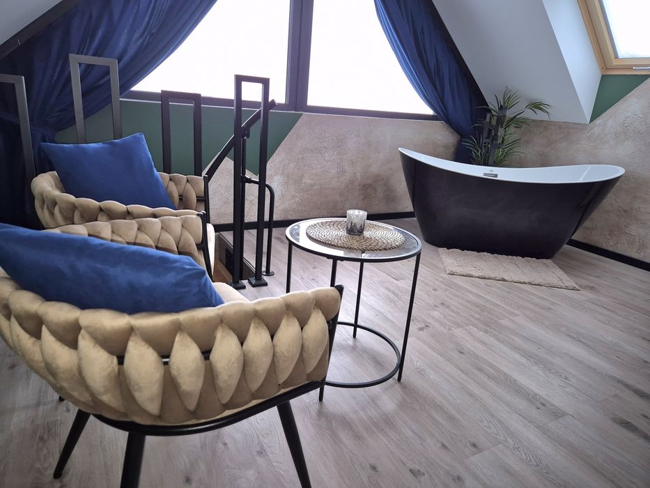 Domek w górach Pieniny widok na Tatry jezioro prywatne jacuzzi sauna