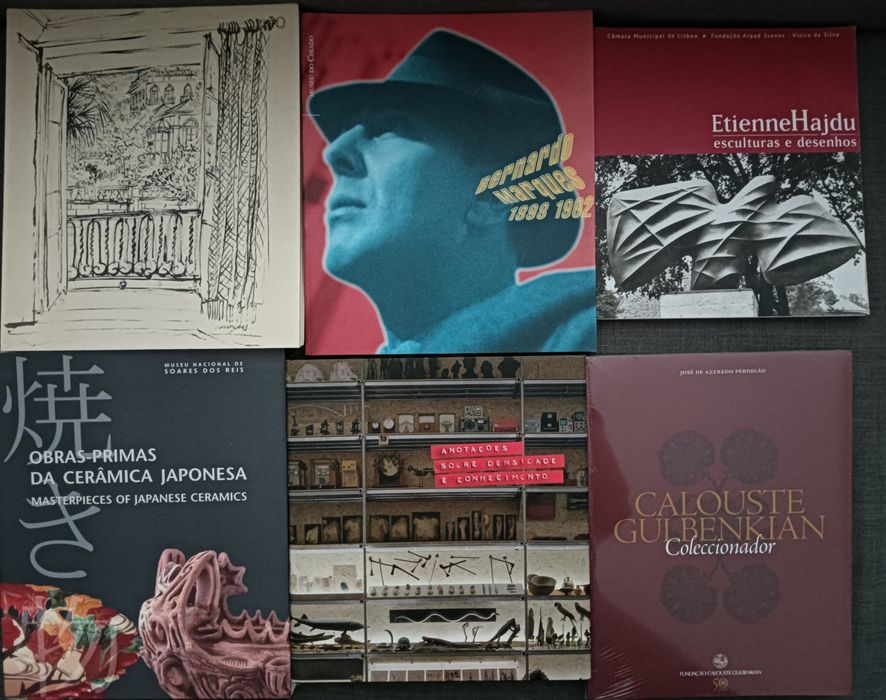 Livros de arte, arquitetura, fotografia, arqueologia