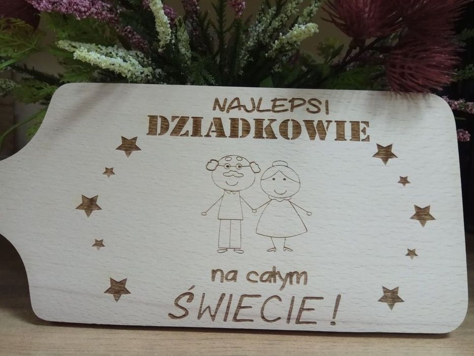 Deska do krojenia dla babci,dziadka, dziadków