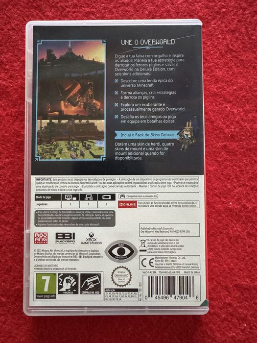 Minecraft Legends Nintendo