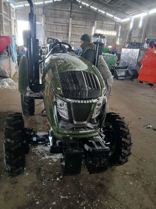Мінітрактор Файтер TУ-254 РЕВЕРС 3-циліндр Гідровиходи Примусова гідравліка