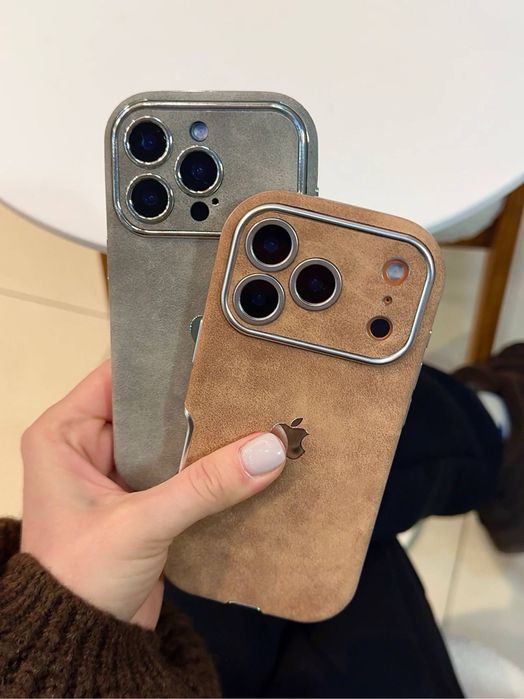 Чохол на Айфон 17 про макс та інші, велюровий чехол для iphone pro max