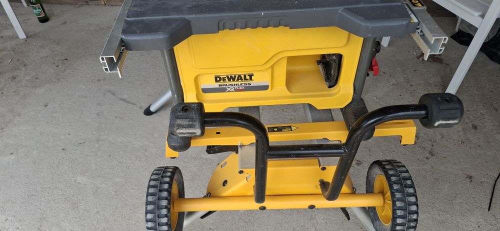 DEWALT DCS7485 DE7400 piła stołowa stół komplet na baterie jak nowa