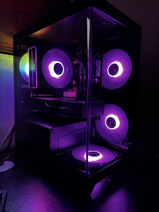 Komputer gamingowy – RTX 4060, Ryzen 5 5500 (nowy)