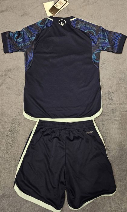Komplet, strój piłkarski, sportowy, nowy, r.128