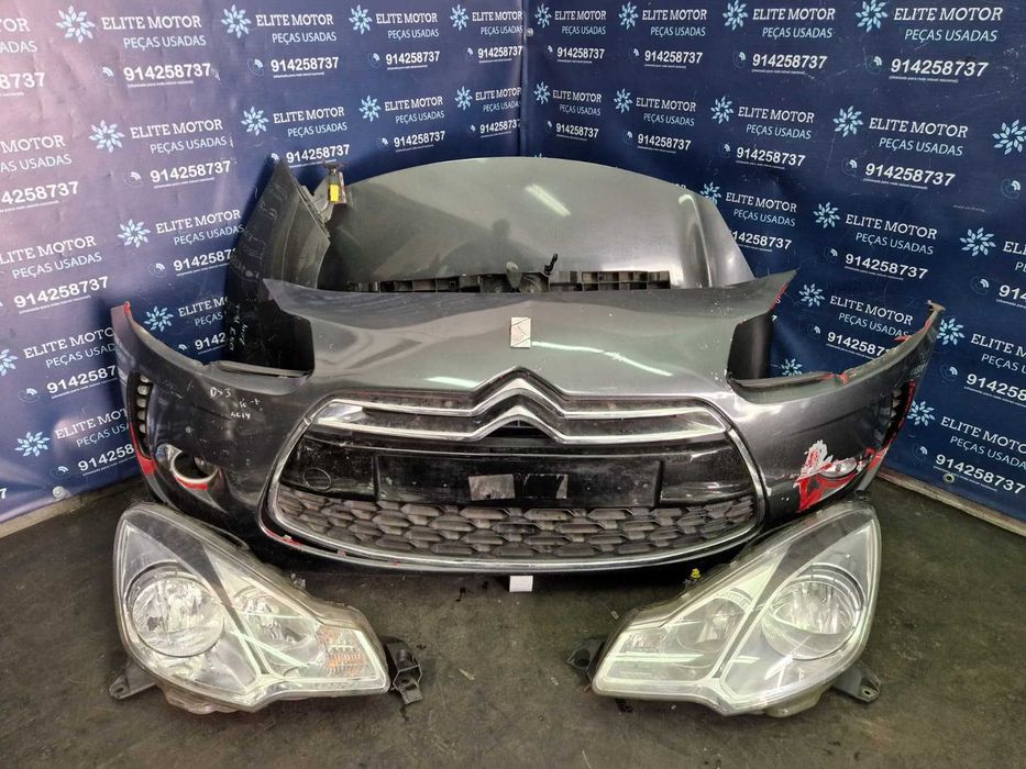 Frente completa usada CITROEN DS3 capot guardalamas oticas parachoques radiador
