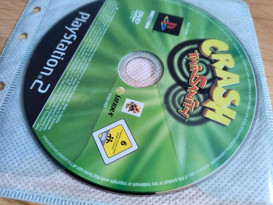 GRA Playstation 2 Crash Twin Sanity