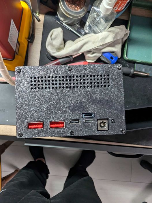 Потужний павербанк 100W PD на 15 акумуляторах Samsung 35E + BMS