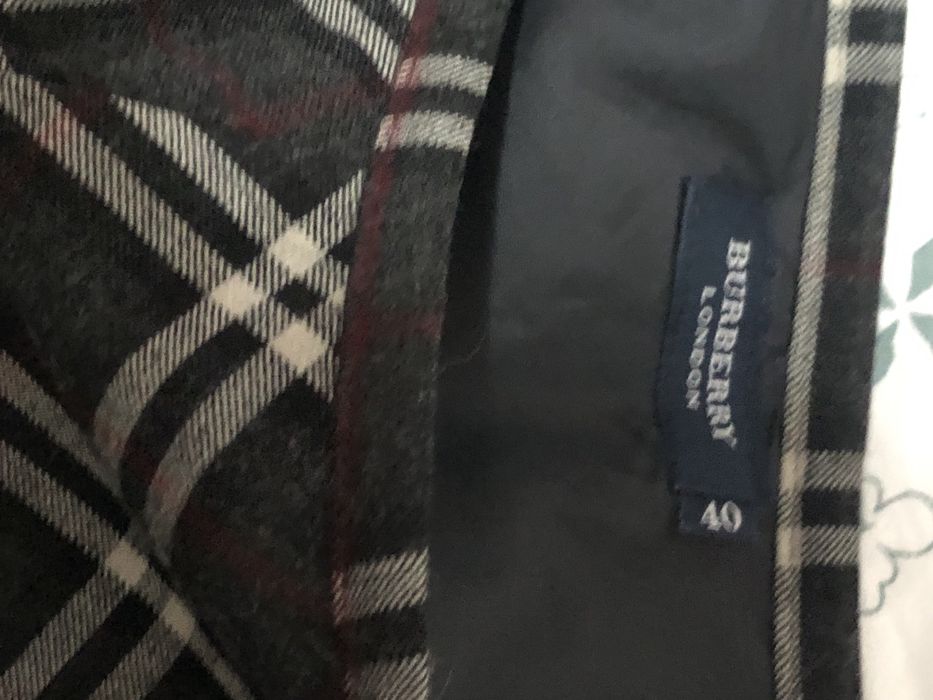 Saia xadrez burberrys