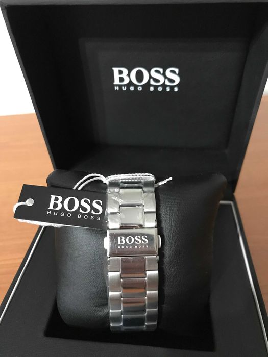 Relógio Hugo Boss Prateado & Preto