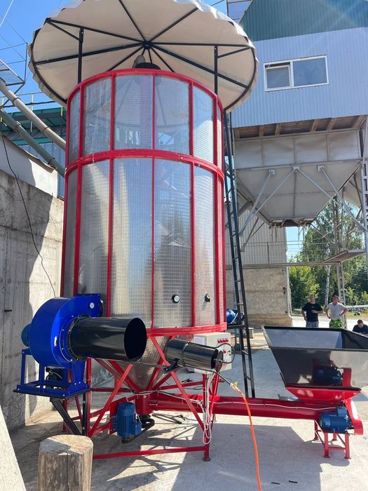 Зепннсушарка Мобільна Нова
5/8/10/12/14тон
Під любий вид палива 
З нер