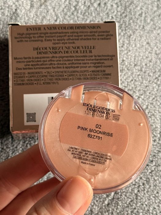 Lancome Idole Goddess Dimension 02 Pink Moonrise cień do powiek